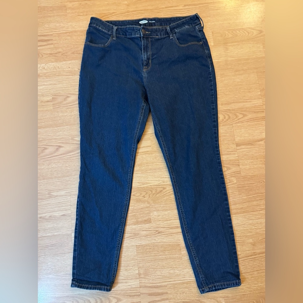 Old Navy Blue Skinny Jeans Classic Style